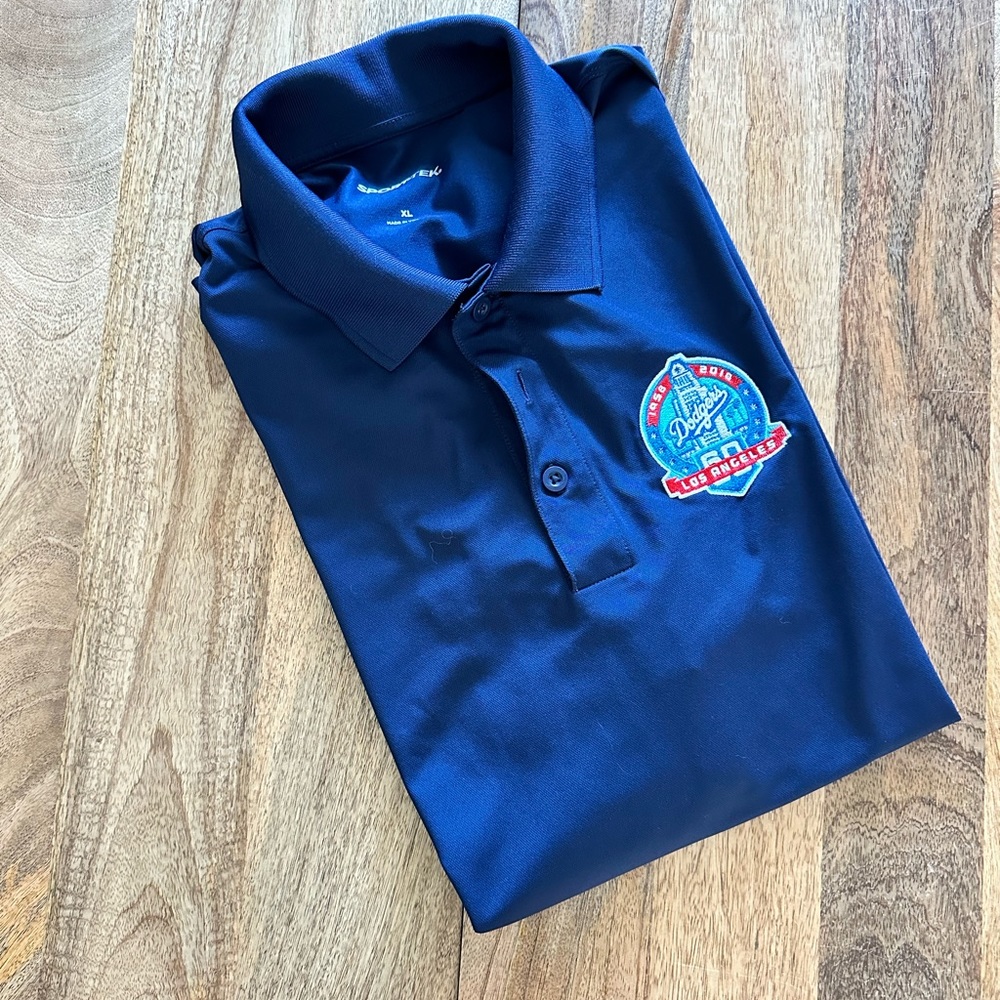 LA Dodgers Golf Polo Shirt XL